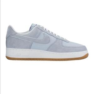 Nike Air Force 1 ‘07’ Light Armory Blue - Mens Size 12 - Excellent Condition